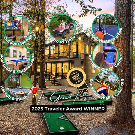 Lux,Hot Tub,Atv,Hiking,Pickleball,Firepit,Arcade Broken Bow Dış mekan fotoğraf