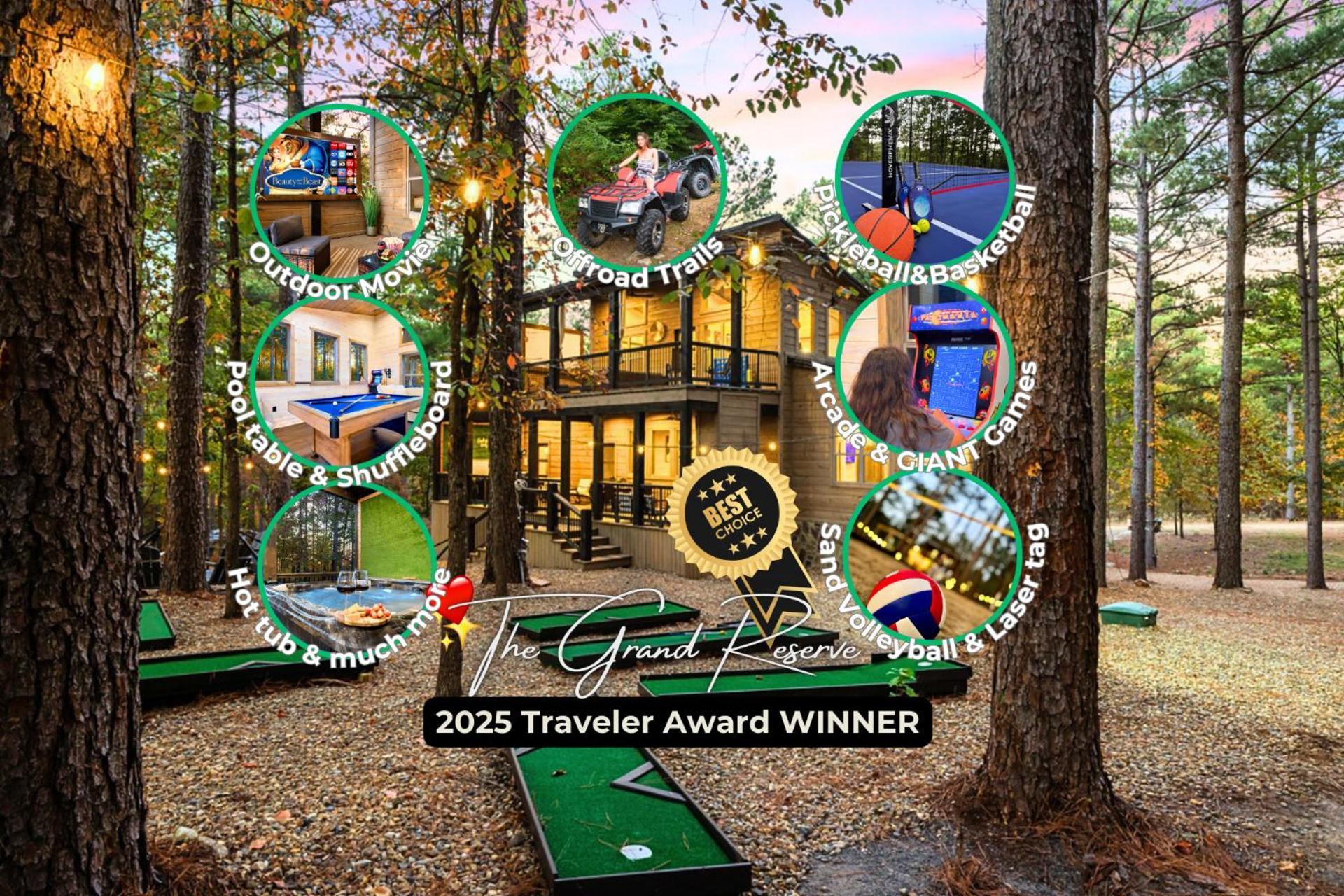 Lux,Hot Tub,Atv,Hiking,Pickleball,Firepit,Arcade Broken Bow Dış mekan fotoğraf